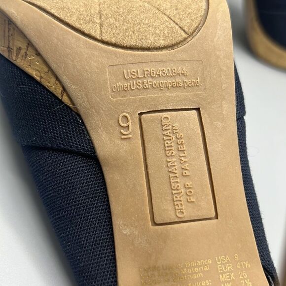 Christian Siriano for Payless Cork Heel Platform Open Toe Heels - Picture 5 of 8